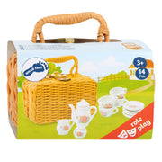Small Foot Koffie en Theeservies Porselein in Koffer, 14dlg. - afbeelding 2