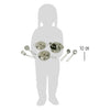 Small foot - metalen pannenset, 11dlg,
