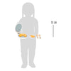 Small foot - houten wafelijzer set, 8dlg.