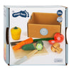 Small foot - houten snij- en speeleten groenten set, 13dlg.