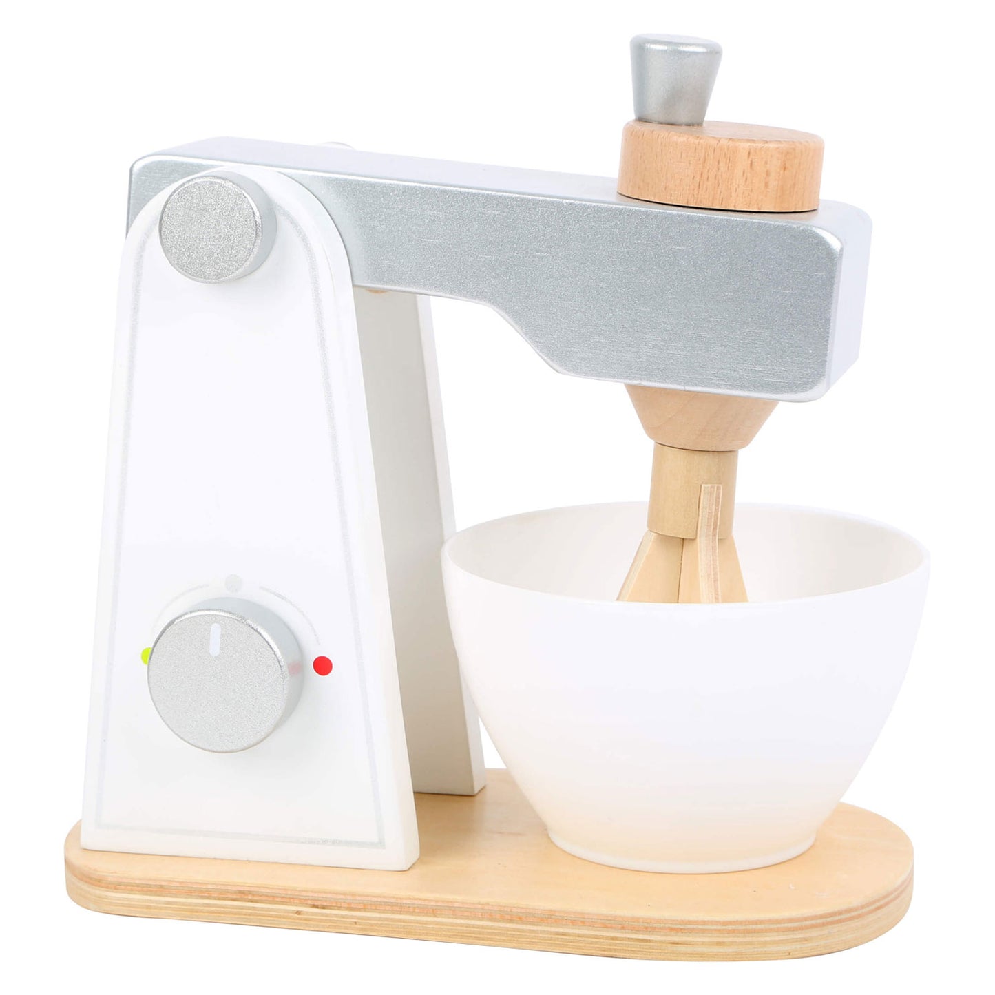 Small foot - houten mixer wit