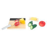 Small foot - houten snij- en speeleten lunch set, 24dlg. - afbeelding 5