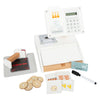 Small foot - houten speelgoedkassa met scanner, 15dlg.