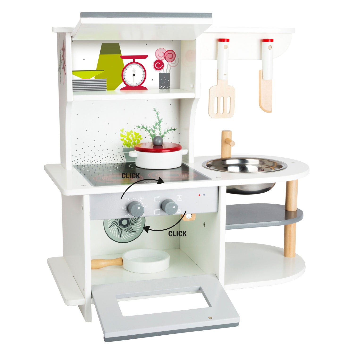 Small foot - houten speelkeuken graceful, 6dlg.