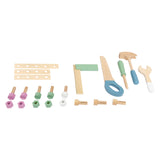 Small foot - houten werkbank compact nordic, 22dlg. - afbeelding 4