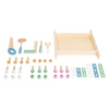 Small foot - houten werkbank nordic, 30dlg.