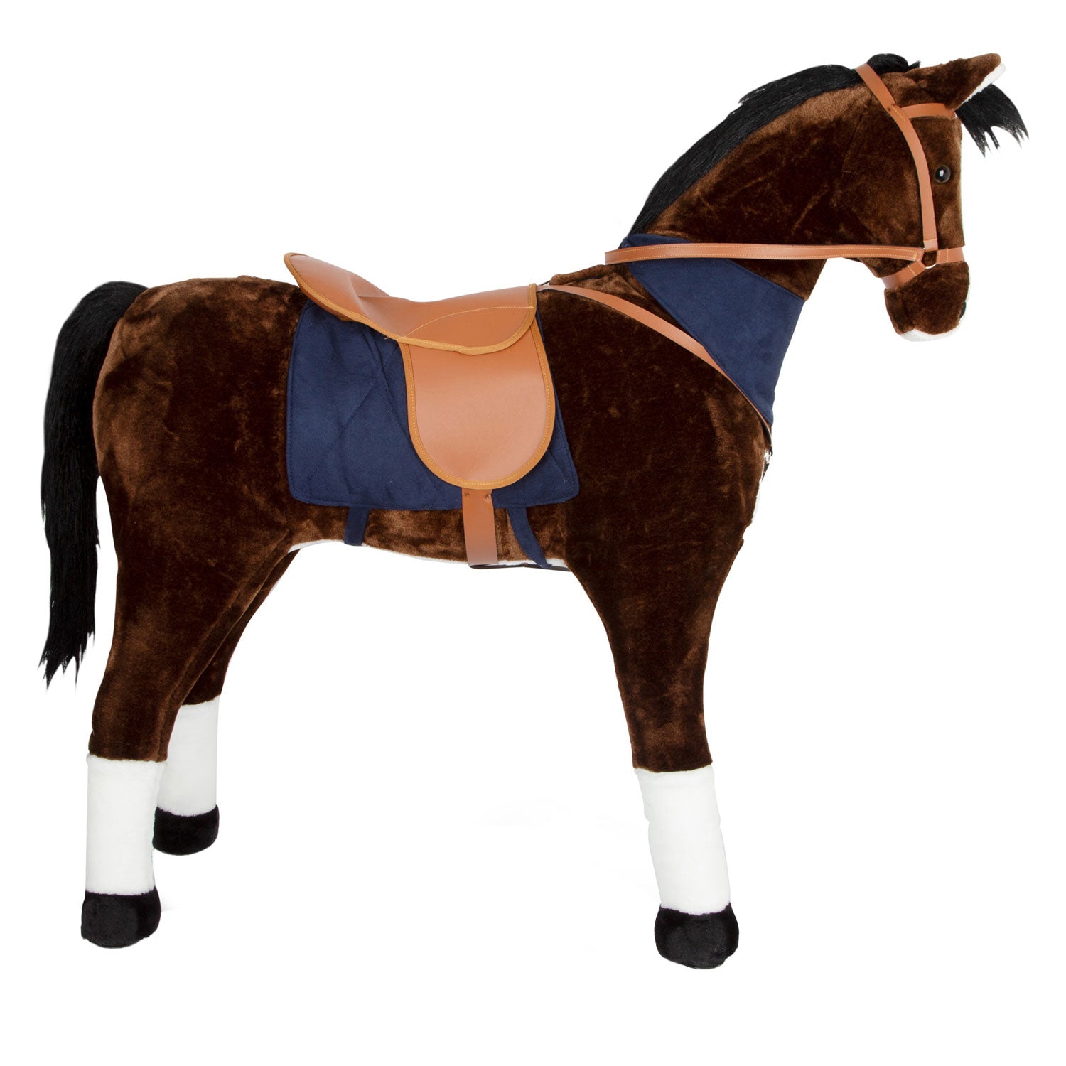 Small foot - rijpaard xl met geluid bruin