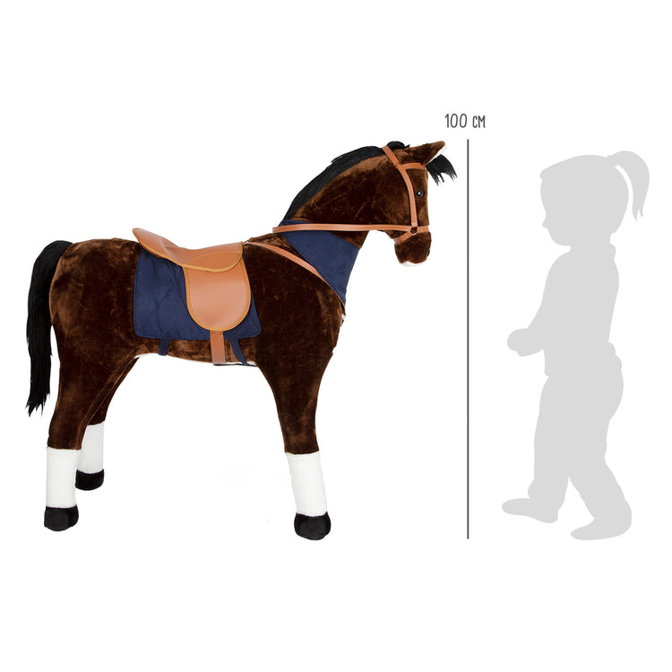 Small foot - rijpaard xl met geluid bruin