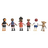 Small foot - houten poppetjes piraat buigbaar, 6st.