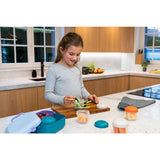 Amuse rikko lagoon sky lunchbox blauw paars - afbeelding 3