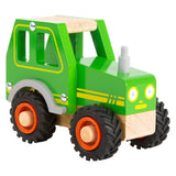 Small foot - houten tractor groen - afbeelding 1