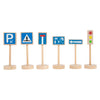 Small foot - houten mini verkeersbordenset, 25dlg.