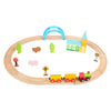 Small Foot Houten Treinset Stad en Platteland, 24dlg.