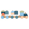 Small foot - houten stapelblokkentrein arctic, 16dlg.