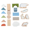 Small foot - houten bouwblokken arctic, 20dlg.