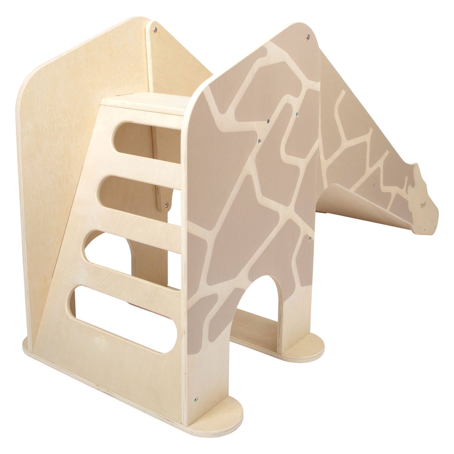 Small Foot Houten Indoor Glijbaan Giraffe Wildlife