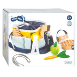Small foot - houten paardenverzorgingsset met tas, 8dlg. - afbeelding 2