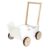 Small foot - houten duwpoppenwagen little button - afbeelding 3