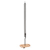 Small foot - houten disc schommel met handgrepen black line