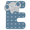 Small foot - houten dieren kinderletter - e