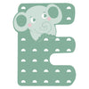 Small foot - houten dieren kinderletter - e