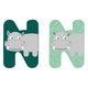 Small foot - houten dieren kinderletter - n
