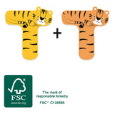 Small foot - houten dieren kinderletter - t - afbeelding 4