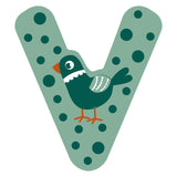 Small foot - houten dieren kinderletter - v - afbeelding 1