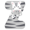Small foot - houten dieren kinderletter - z
