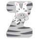 Small foot - houten dieren kinderletter - z