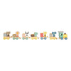 Small foot - houten verjaardagtrein met dieren