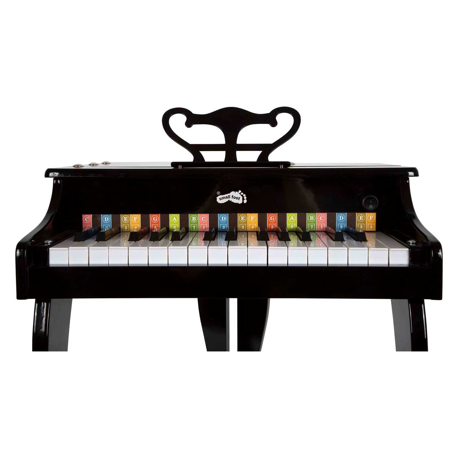 Small foot - houten kindervleugelpiano zwart
