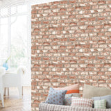 Dutch wallcoverings behang bakstenen rood ew3102 - afbeelding 2