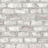 Dutch wallcoverings behang bakstenen wit ew3104 - afbeelding 1