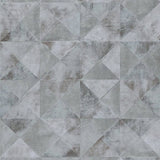 Noordwand behang topchic graphic shapes facet metallic grijs - afbeelding 2