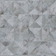Noordwand behang topchic graphic shapes facet metallic grijs - afbeelding 2