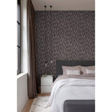 Noordwand behang topchic flames and drops metallic grijs - afbeelding 1