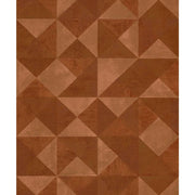 Noordwand behang topchic graphic shapes facet metallic oranje - afbeelding 2