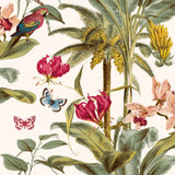 DUTCH WALLCOVERINGS DUTCH WALLCOVERINGS Behang Tropical Palm groen en roze - afbeelding 2