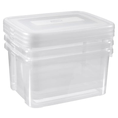 Curver opbergboxenset handy 3x25 l transparant