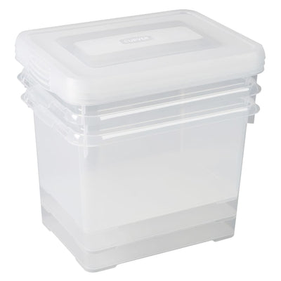 Curver opbergboxenset handy 3x20 l transparant