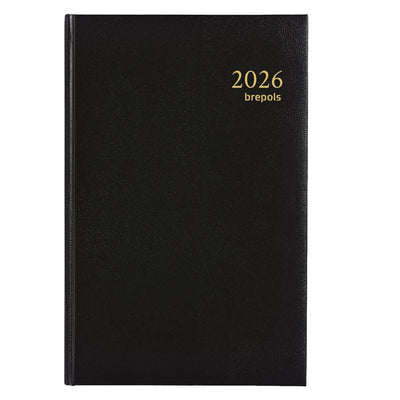 Brepols agenda saturnus week 2026 lima zwart