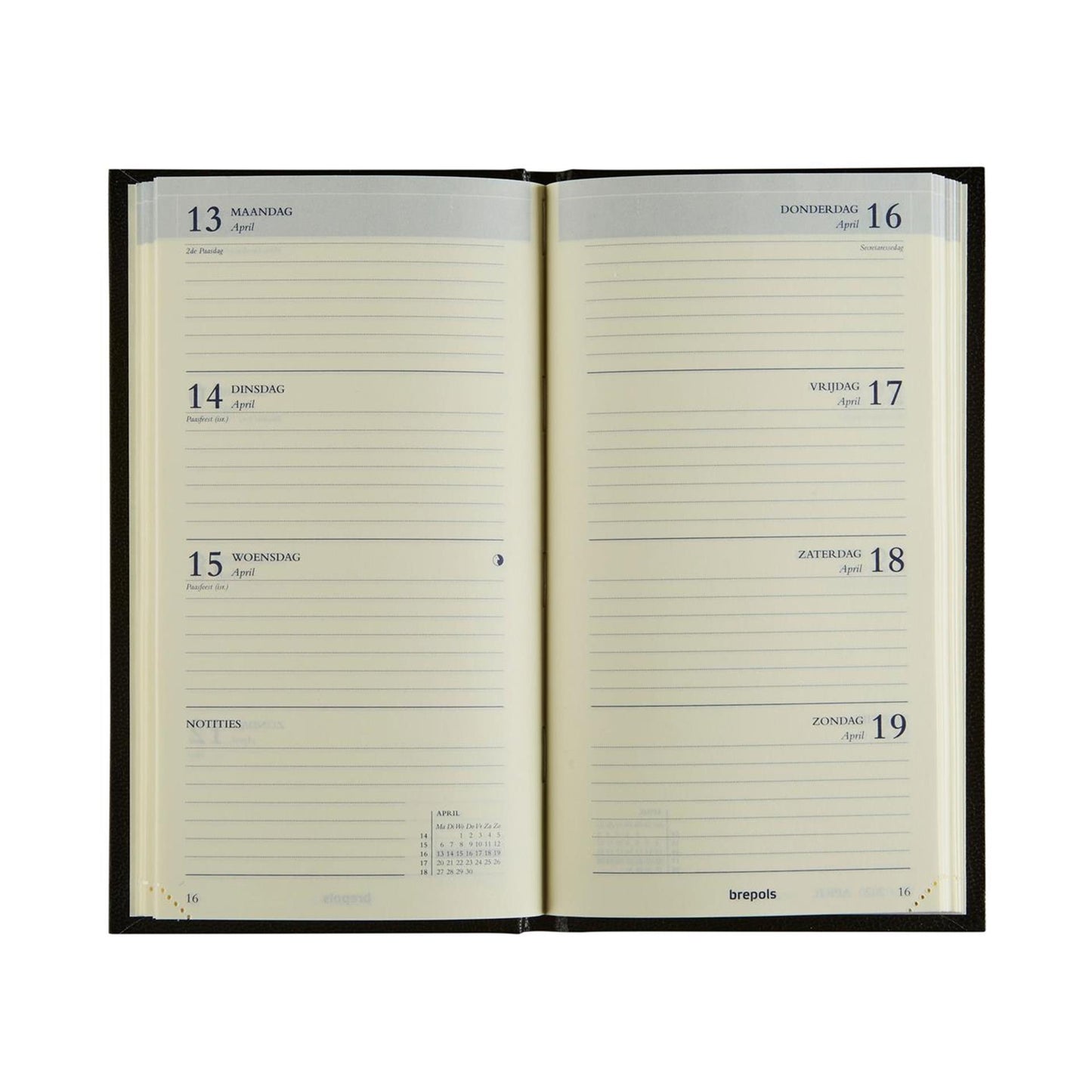 Brepols zakagenda interplan week nl 2026 lima ass 9x16cm