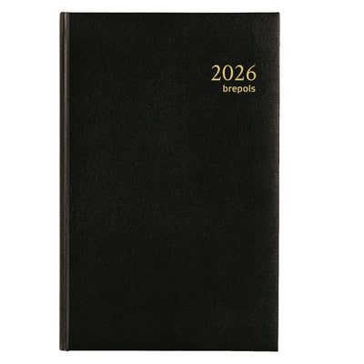 Brepols agenda saturnus 1 dag 2026 lima zwart