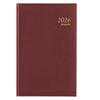 Brepols bureauagenda saturnus 1 dag 2026 lima rood 13x21cm