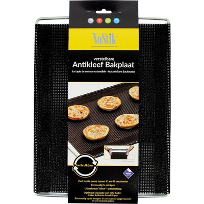 Nostik crisper mat 31x41-49 cm zwart