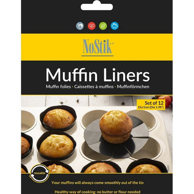 Nostik nostik muffin bakfolie 12 stuks