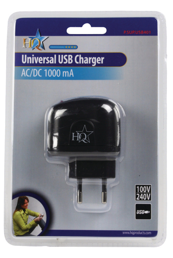 Hq hq p. sup. usb401 universele usb lader 5 v 1000 ma