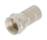Valueline fc-001prof f-connector male metaal zilver - afbeelding 2