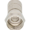 Valueline fc-001prof f-connector male metaal zilver